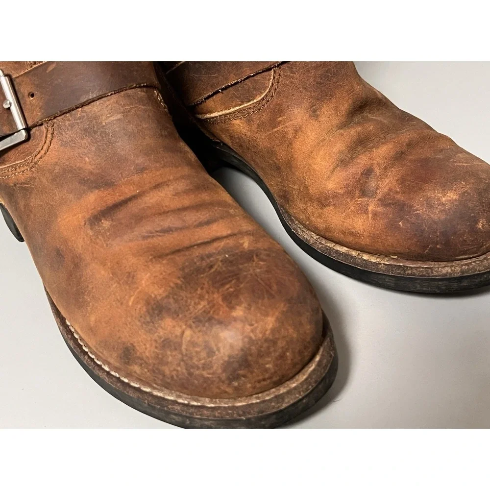 Red Wing 3356 Short Engineer Cooper Rough & Tough Boots Women US 7.5 38- USA